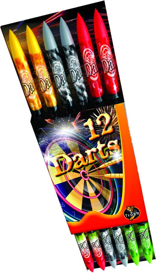 DARTS (12 rockets) tűzijáték termék