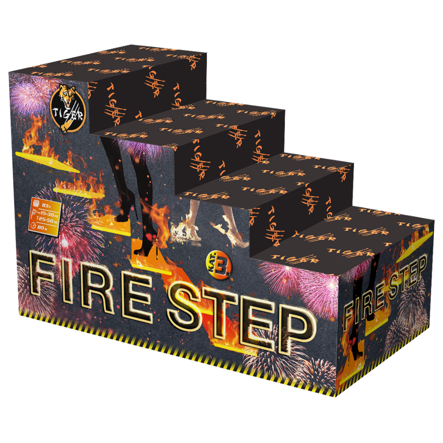 FIRE STEP (lépcsős telep) tűzijáték termék