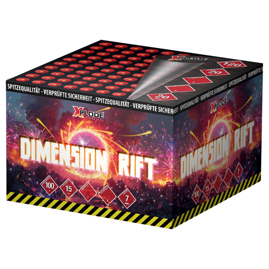 DIMENSION RIFT 100s tűzijáték termék
