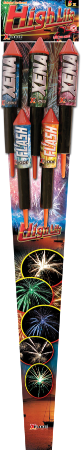 HIGH LIFE ROCKET PACK (3x30mm+2x25mm) tűzijáték termék