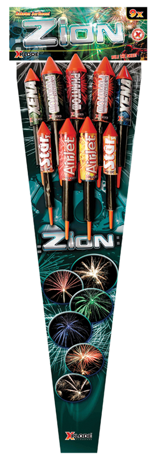 ZION ROCKET PACK tűzijáték termék