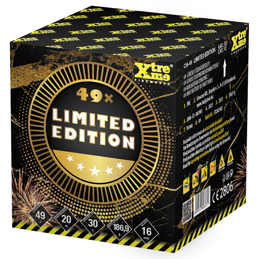 LIMITED EDITION 49S tűzijáték termék