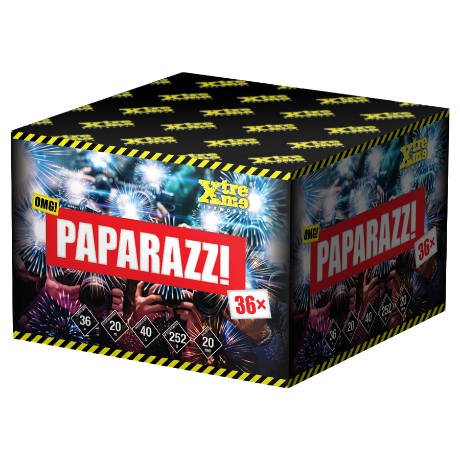 PAPARAZZ 36s tűzijáték termék