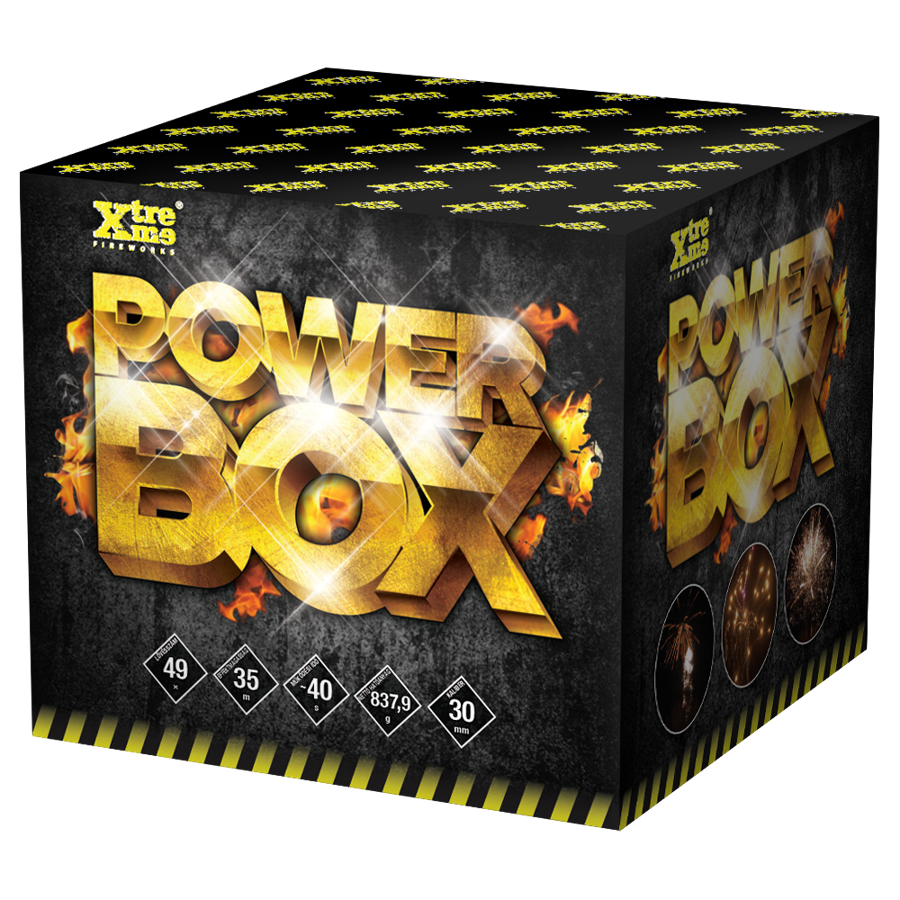 POWER BOKSZ 49s - New tűzijáték termék