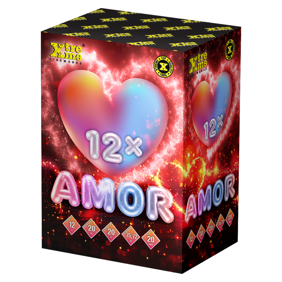 AMOR 12s - ÚJ! tűzijáték termék